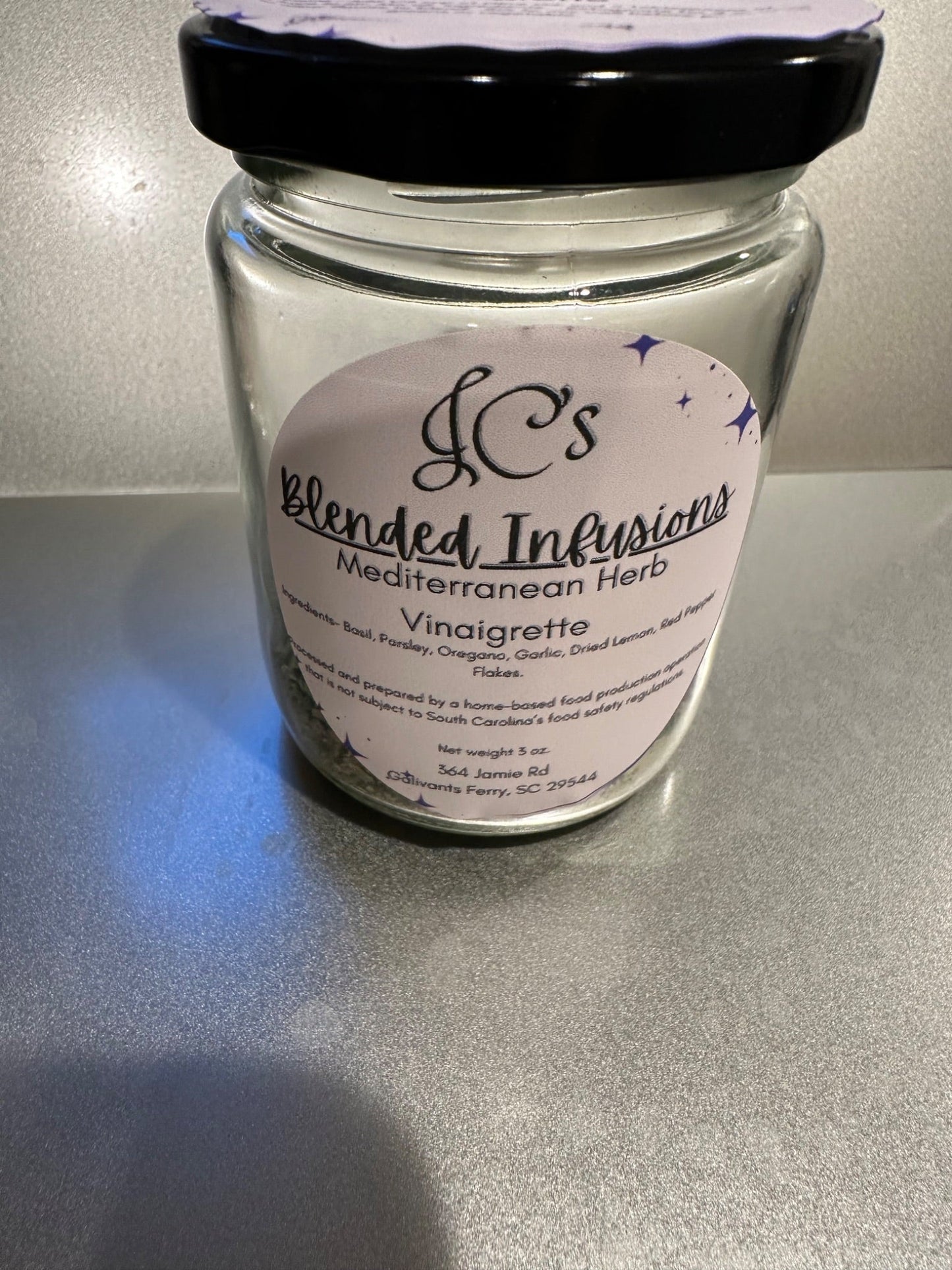 Blended Infusions Line - Mediterranean Herb Vinaigrette - 1