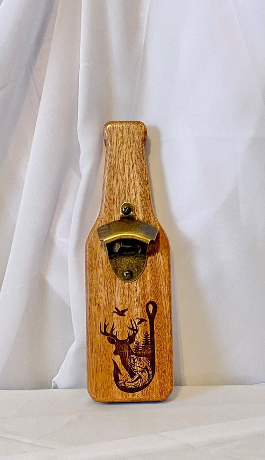 Hunting and Fishing bottle opener - 1