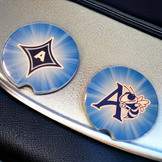 Aynor High School Car Coasters - Set of 2 Ceramic Coasters - 1
