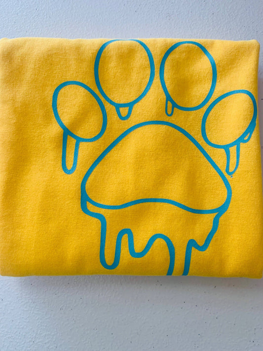 Be PAWS-itive DRIPPY youth collection yellow - 1