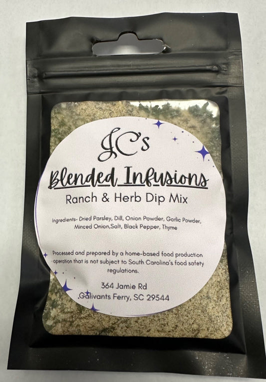 Blended Infusions Line - Ranch & Herb Dip Mix - 1