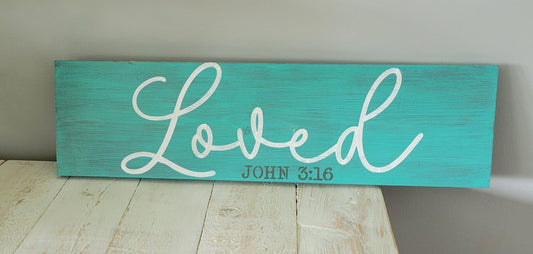 Loved John 3:16 - 1
