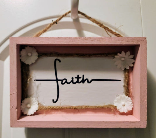Faith Wood Sign - 1