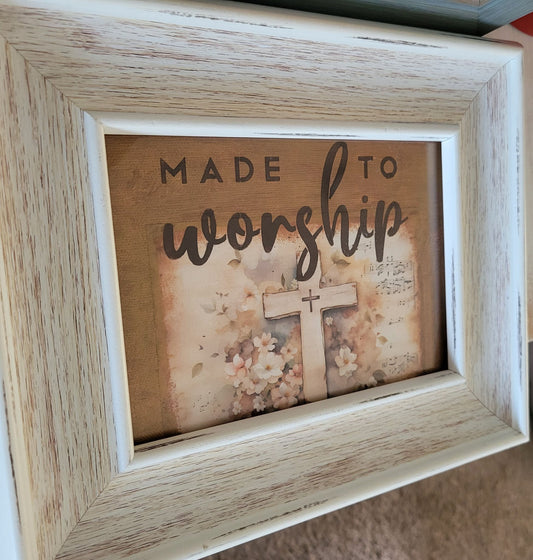 Made to Worship - Framed - 1
