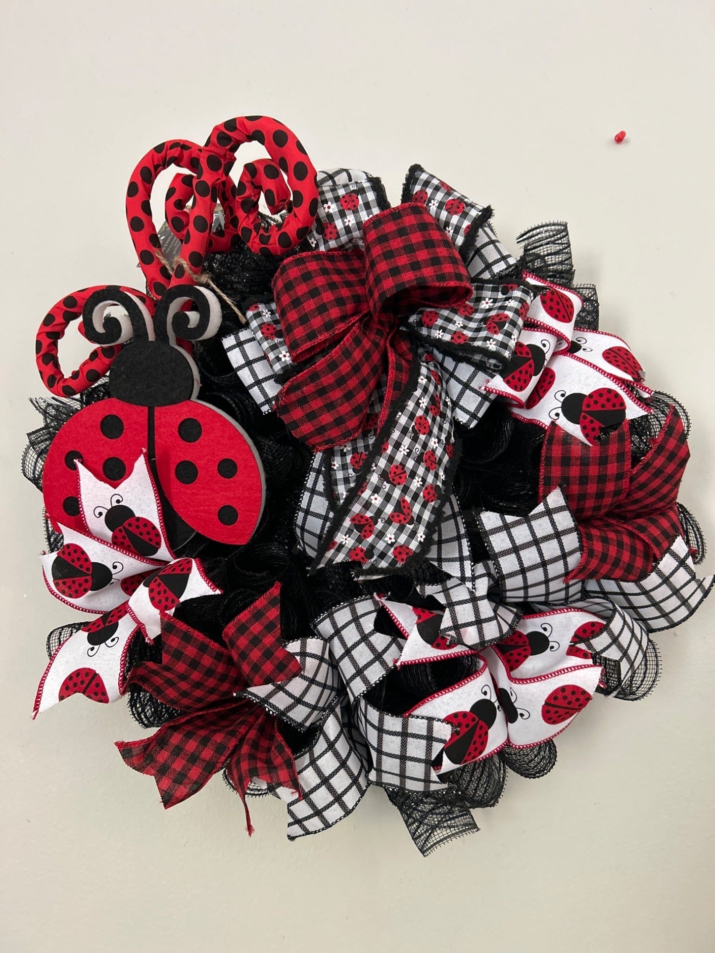 Ladybug wreath - 1