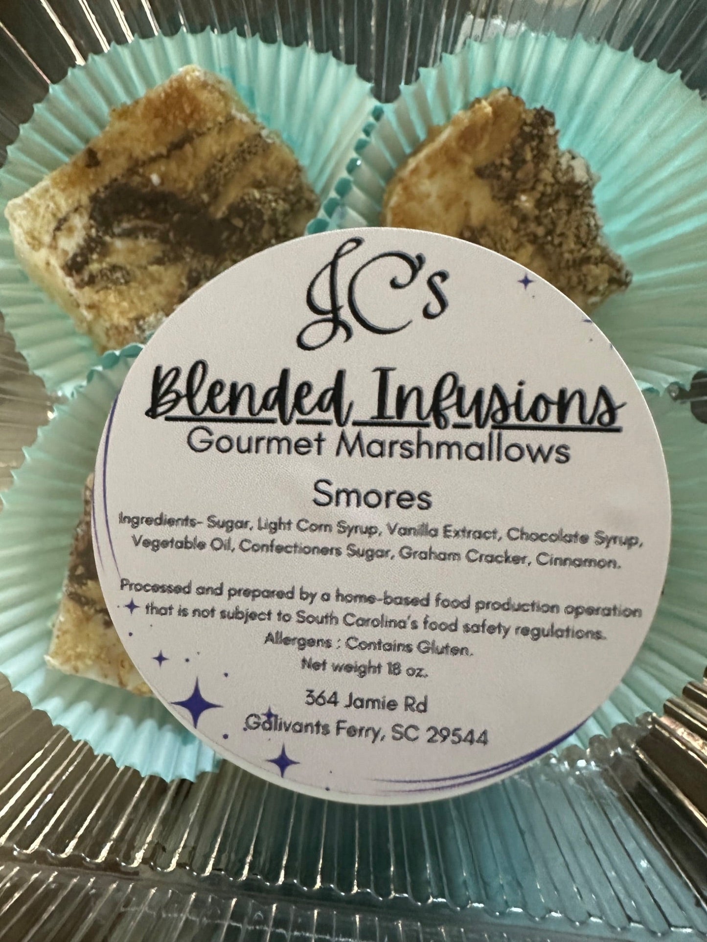 JC’s Blended Infusion Line - Homemade Gourmet Marshmallow-S’more - 2