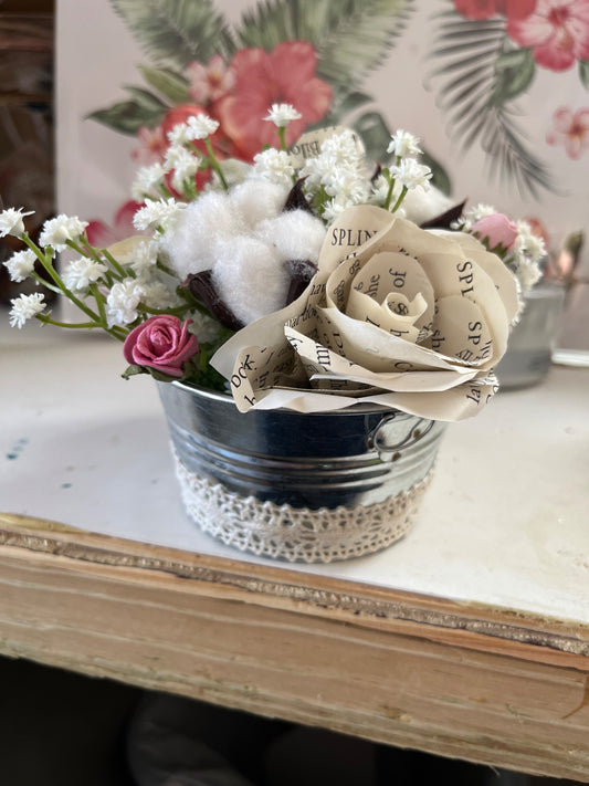 Paper Rose Tub  - 1