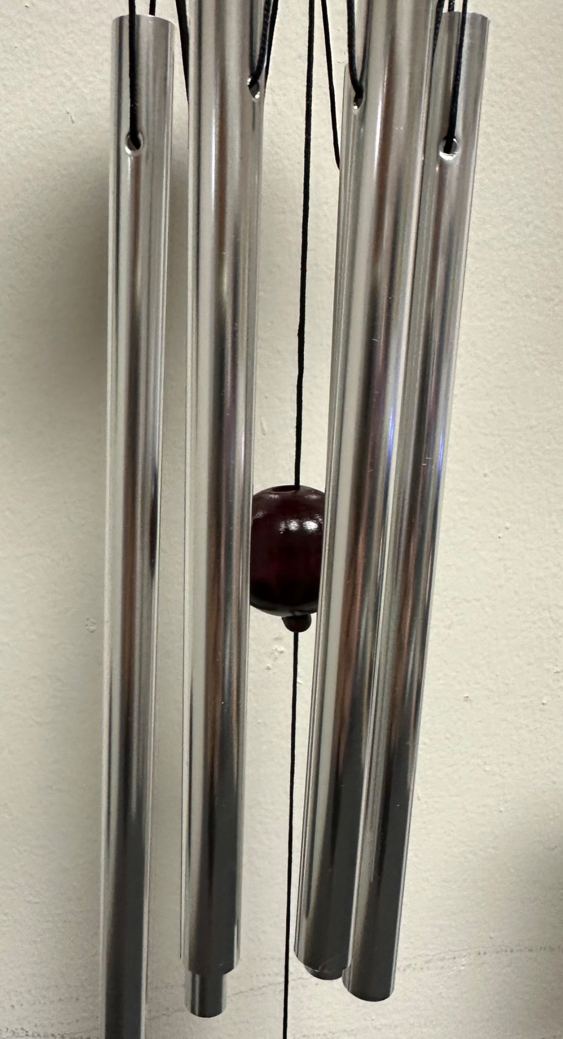 Dark Wood Wind Chimes with ball - 3