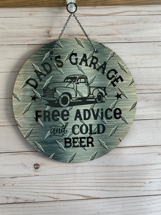 Dad’s Garage Door Hanger - 1