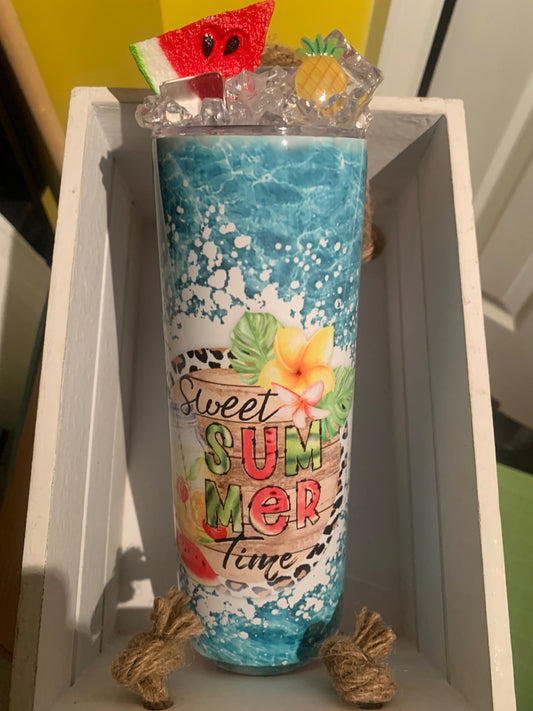 Sweet summer Iced Lid 20oz Tumbler - 1