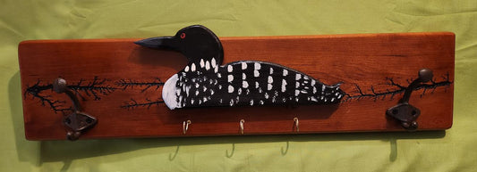 Loon Hanger with hooks - 1