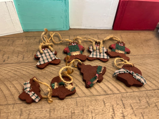 Cinnamon gingerbread ornaments pack  - 1