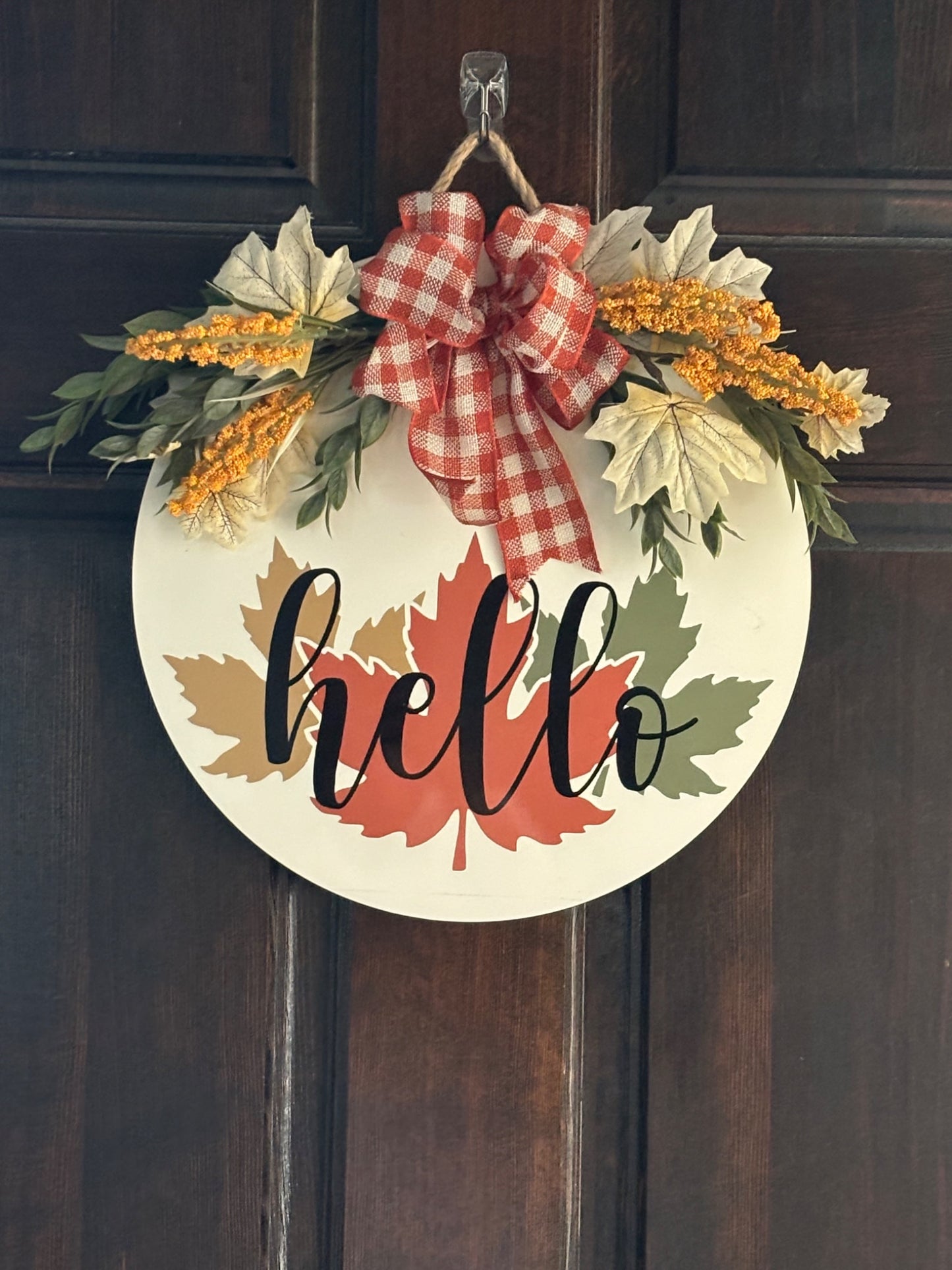 Hello- Door Hanger - 1