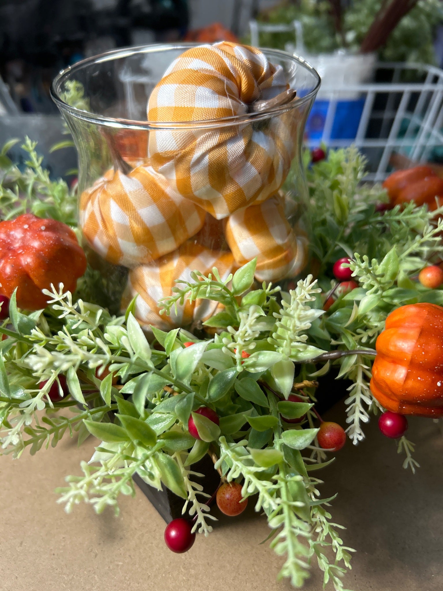 Pumpkin table decor - 1