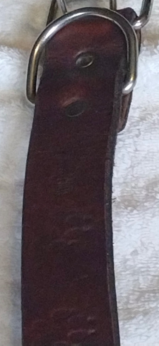 Dog collars 1 1/2 x 30  100 % leather.  - 1