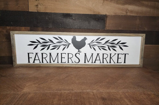 Farmers market framed art - 1