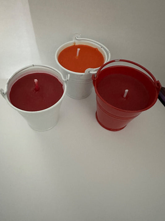 1.5 oz Mini Tin Bucket Candles - 1