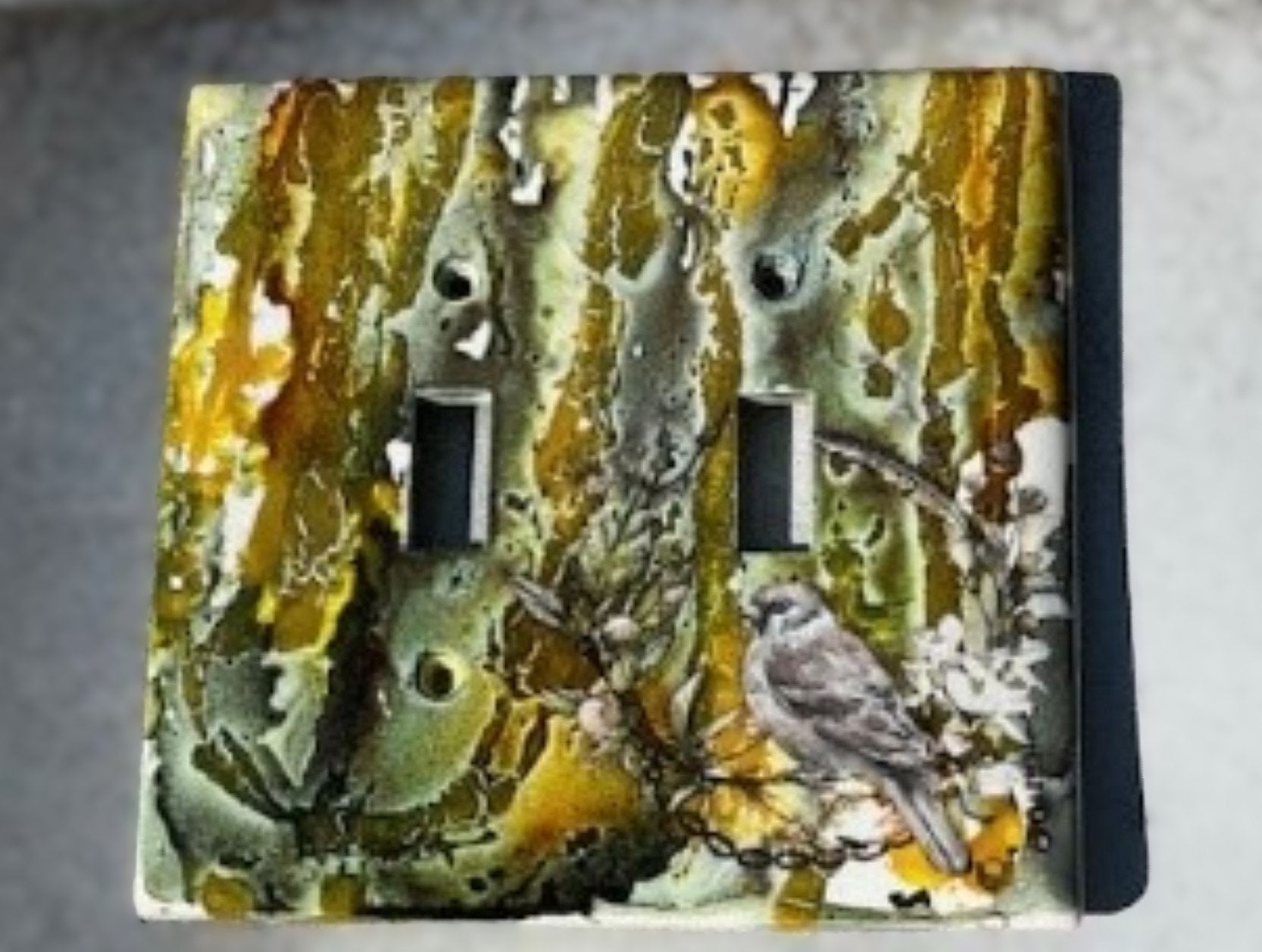 Switch plate double Camo - 1