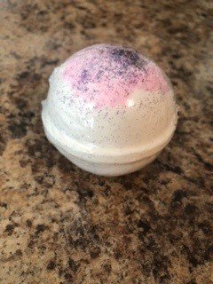 Fizzy Bath Bomb- Raspberry Delight Scent - 1