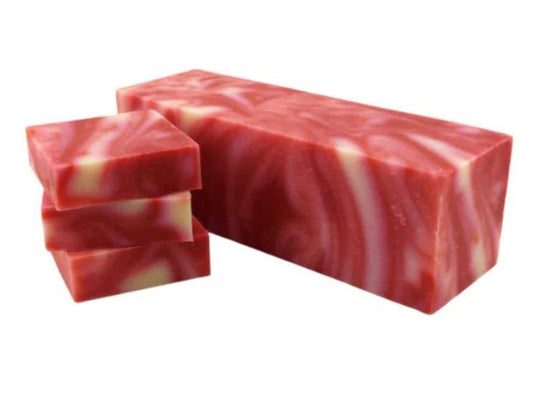 Hand Crafted Soap   Candy Cane - 1