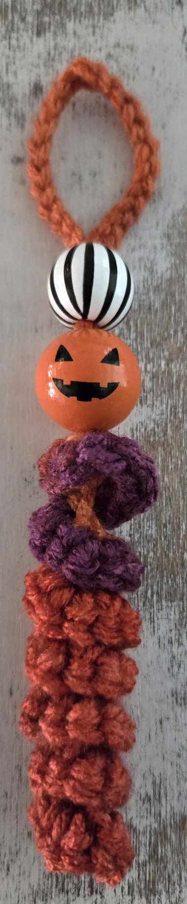 Halloween Worry Worm Ornament - 1