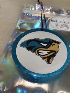 Car Air Freshener- Coastal Carolina Image- Flannel Scent - 1