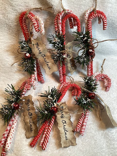 Ornament Candy Canes set of 3 - 1