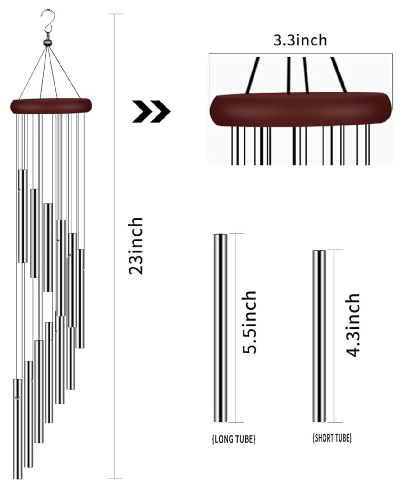 Spiral Windchime - 3