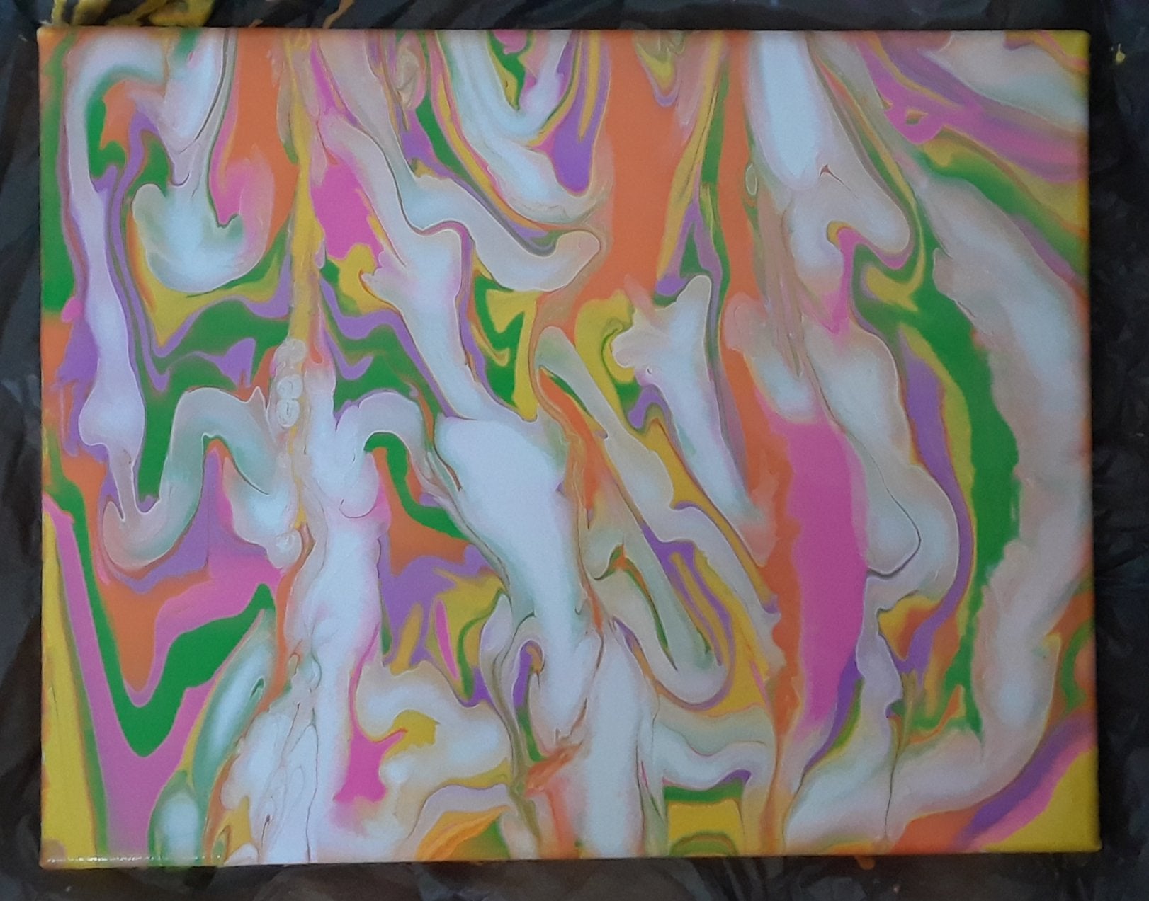 Neon pour paintings - 3