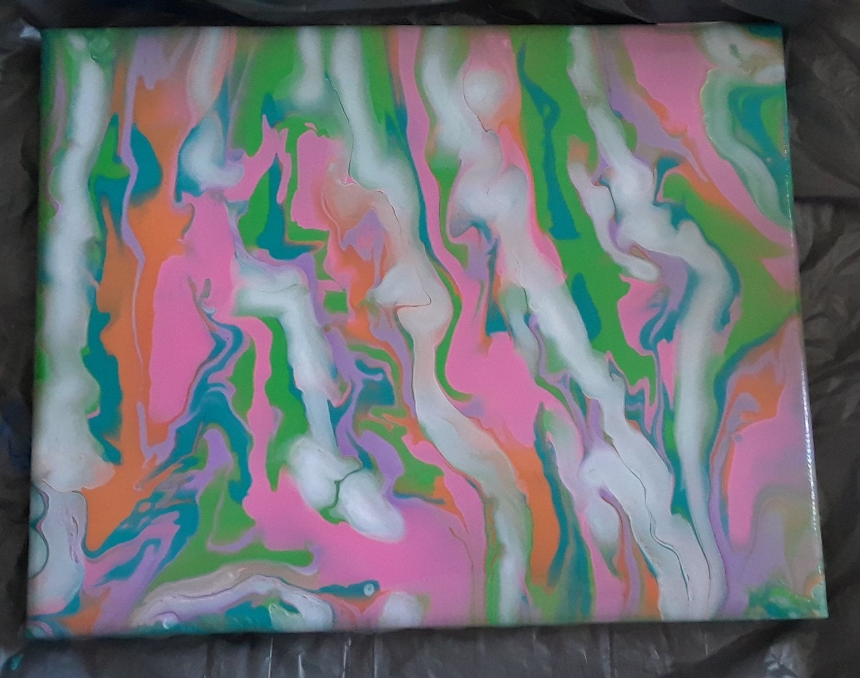 Neon pour paintings - 4