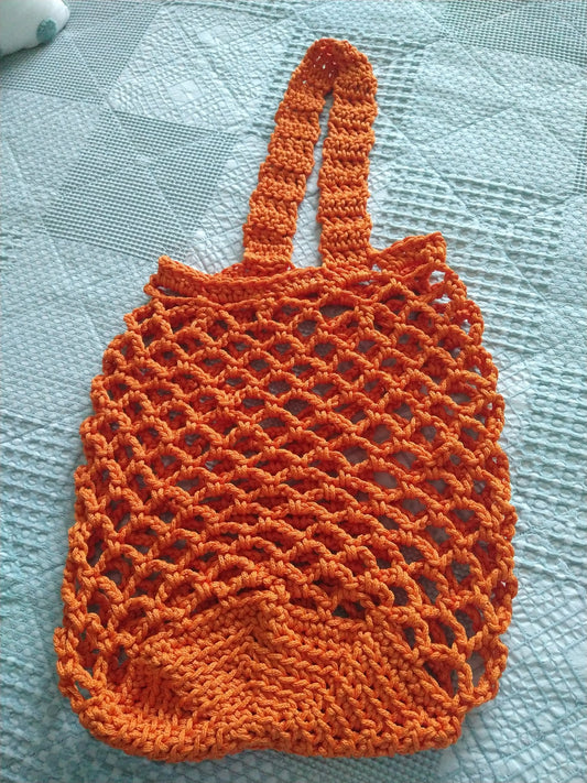 Market Bag Orange - 1