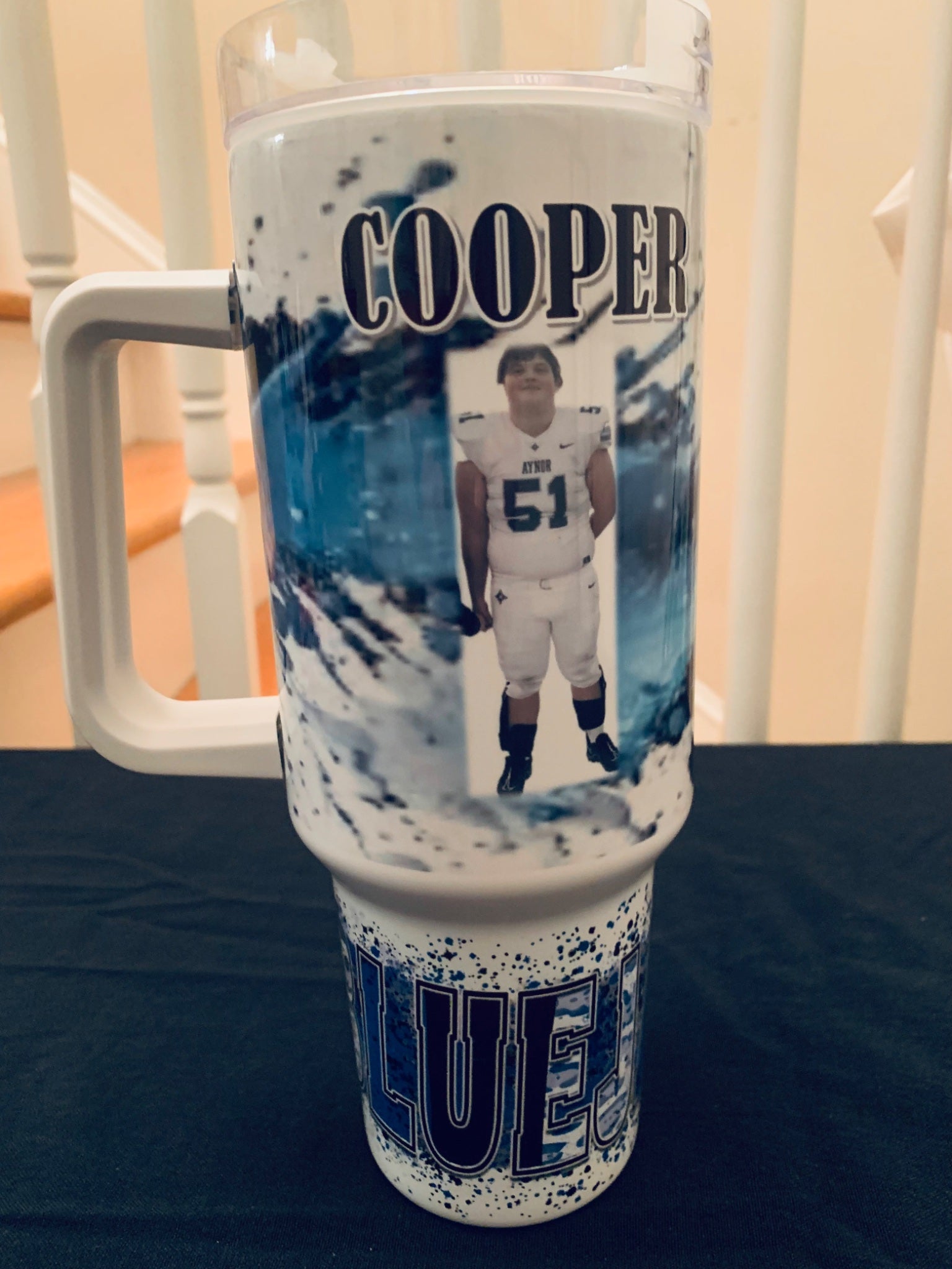 Aynor football customized tumbler - 2