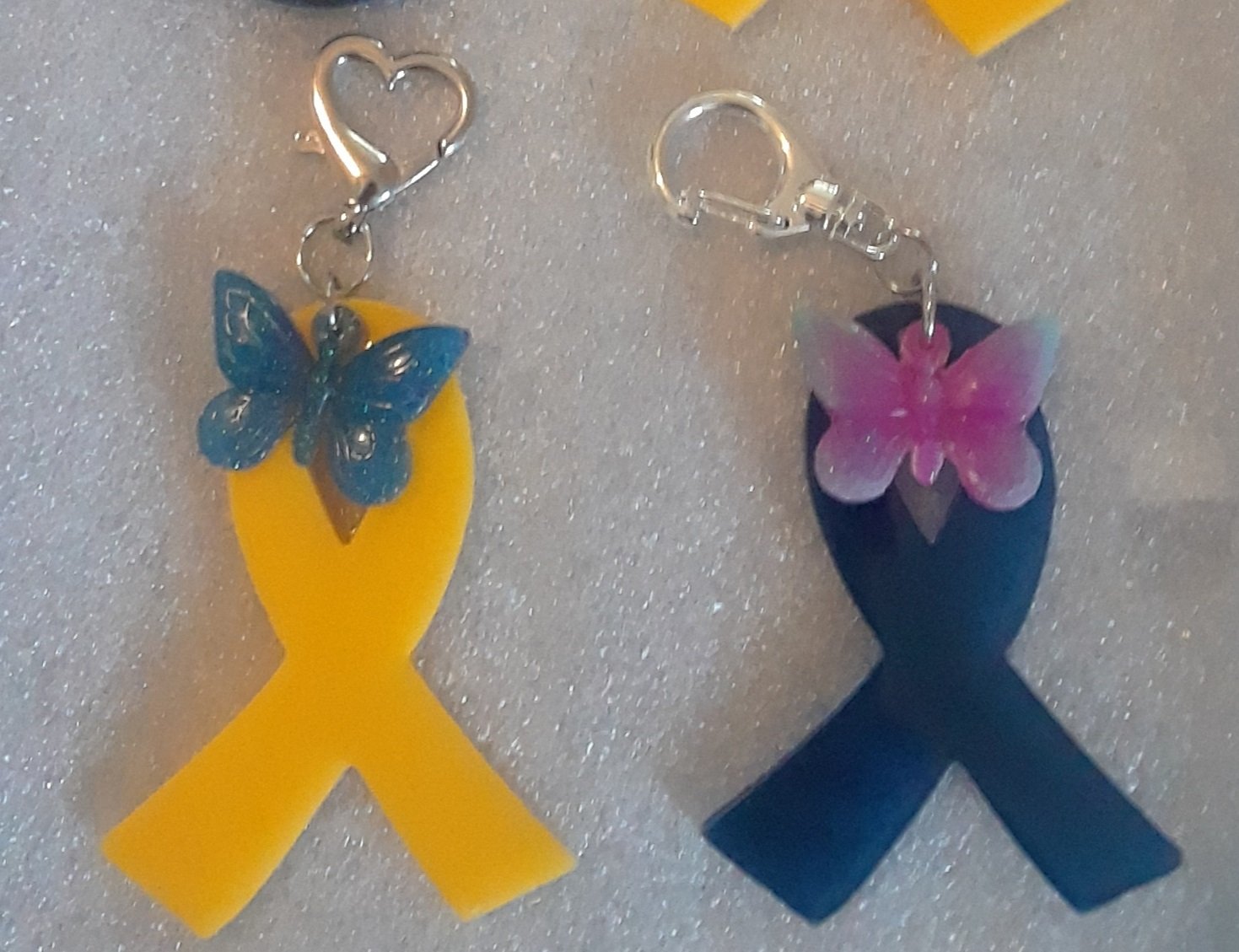 resin Awareness Keychains - 2