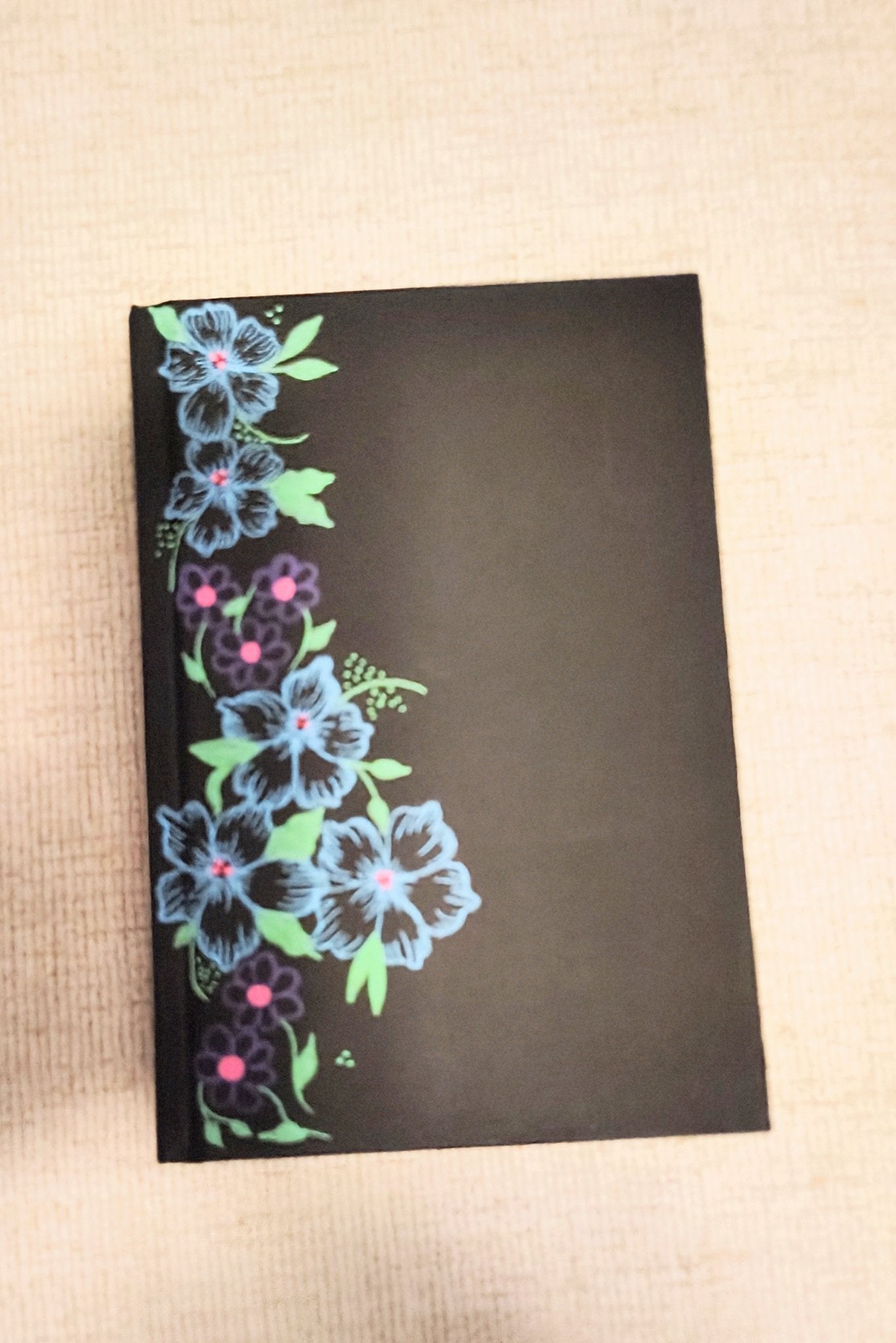 Hand painted journal  - 1