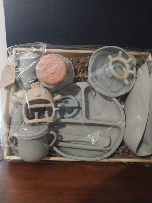 Baby Silcone feeding set - 1