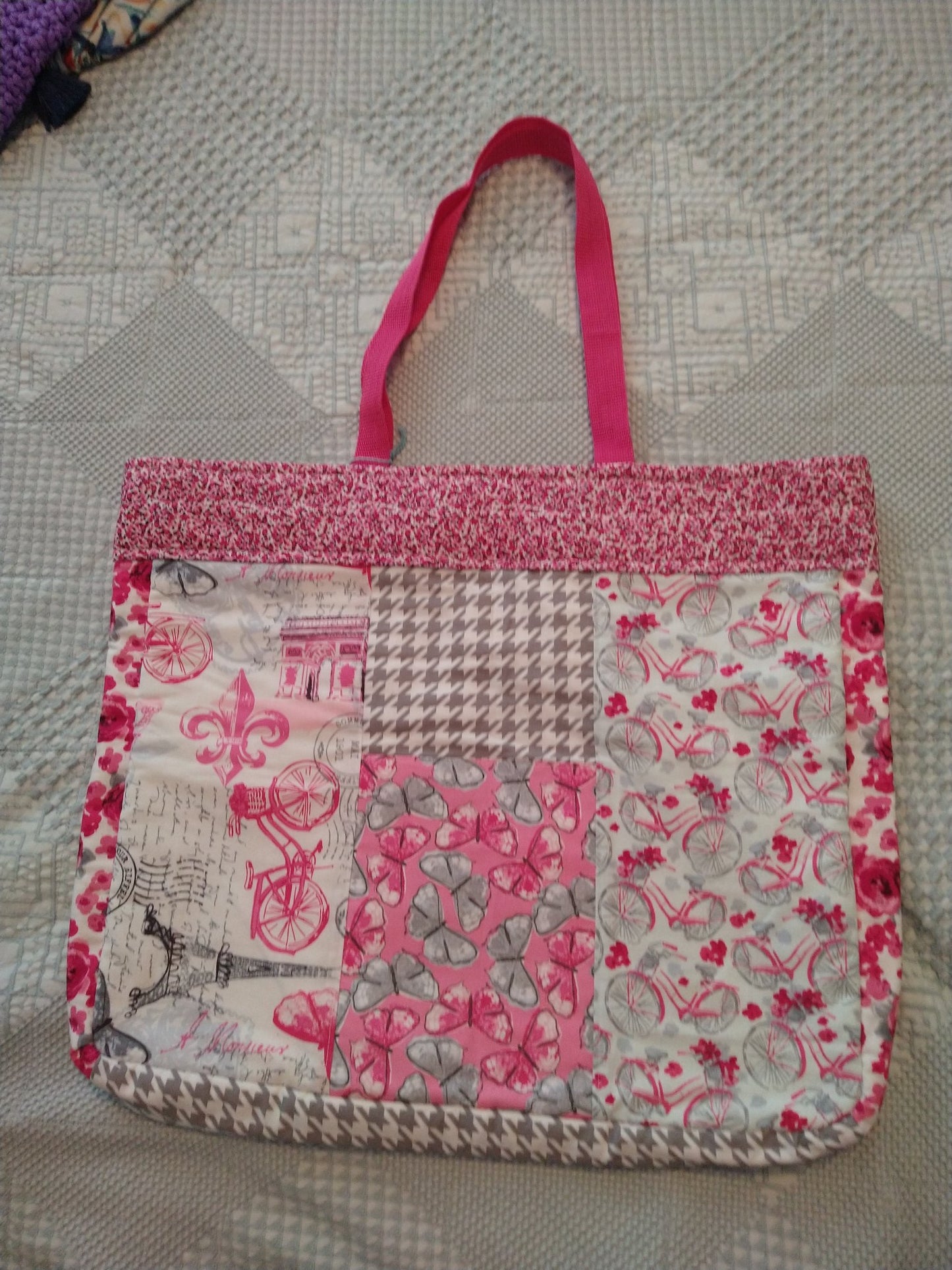 Tote padded fabrics bags a - 1