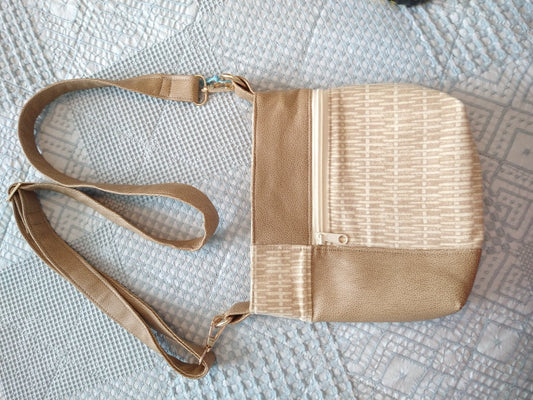 Crossbody bag tan b - 1