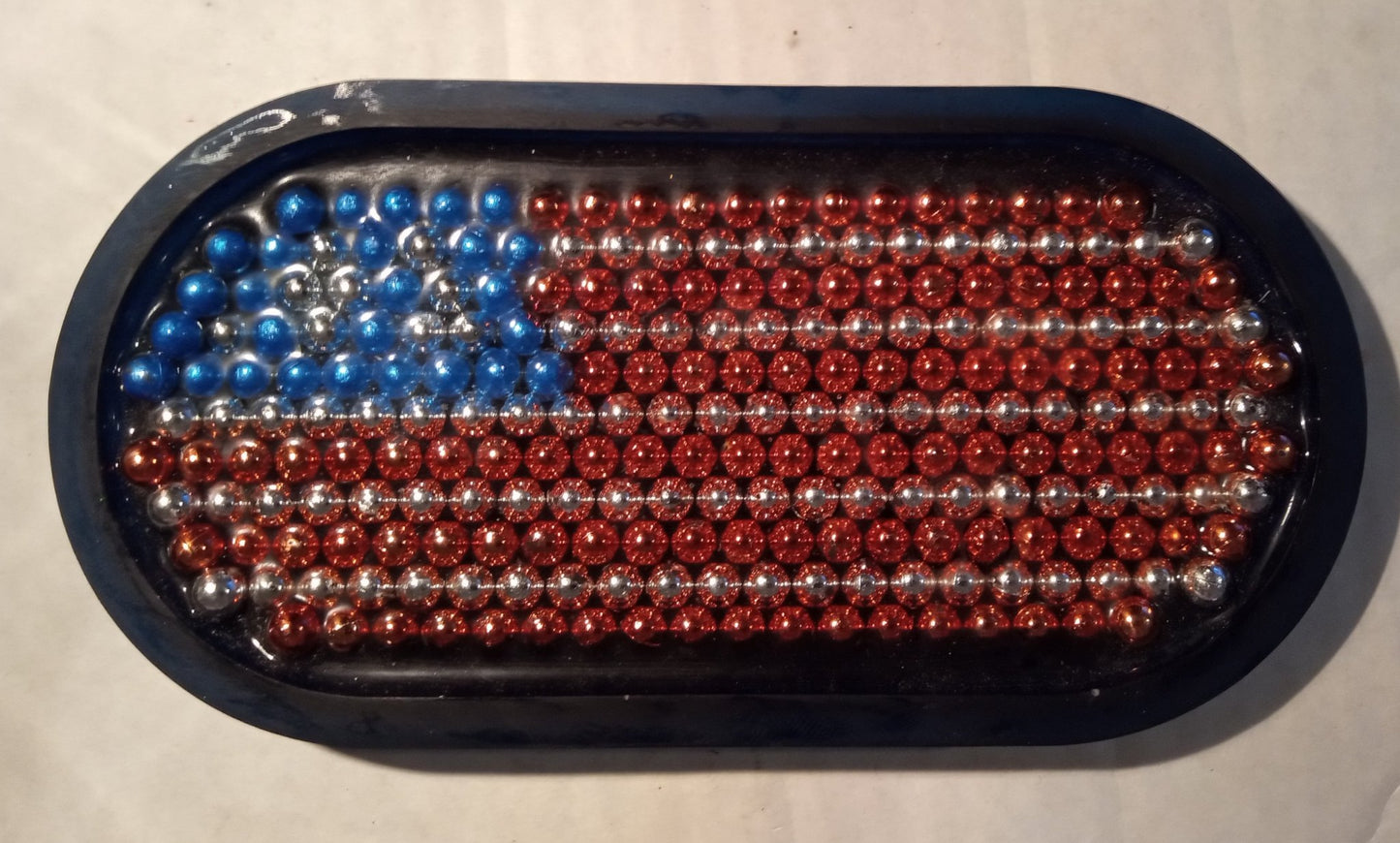 resin flag Trinket tray - 1