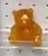 resin orange Bear - 1