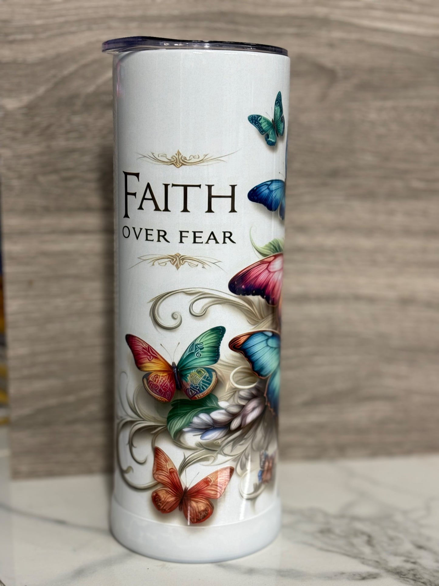 Faith Over Fear Tumbler - 1