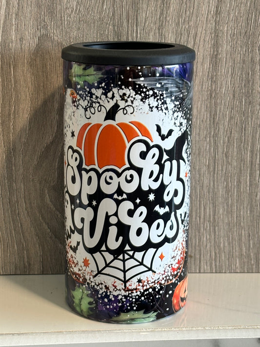 Spooky Vibes Can Cooler - 1