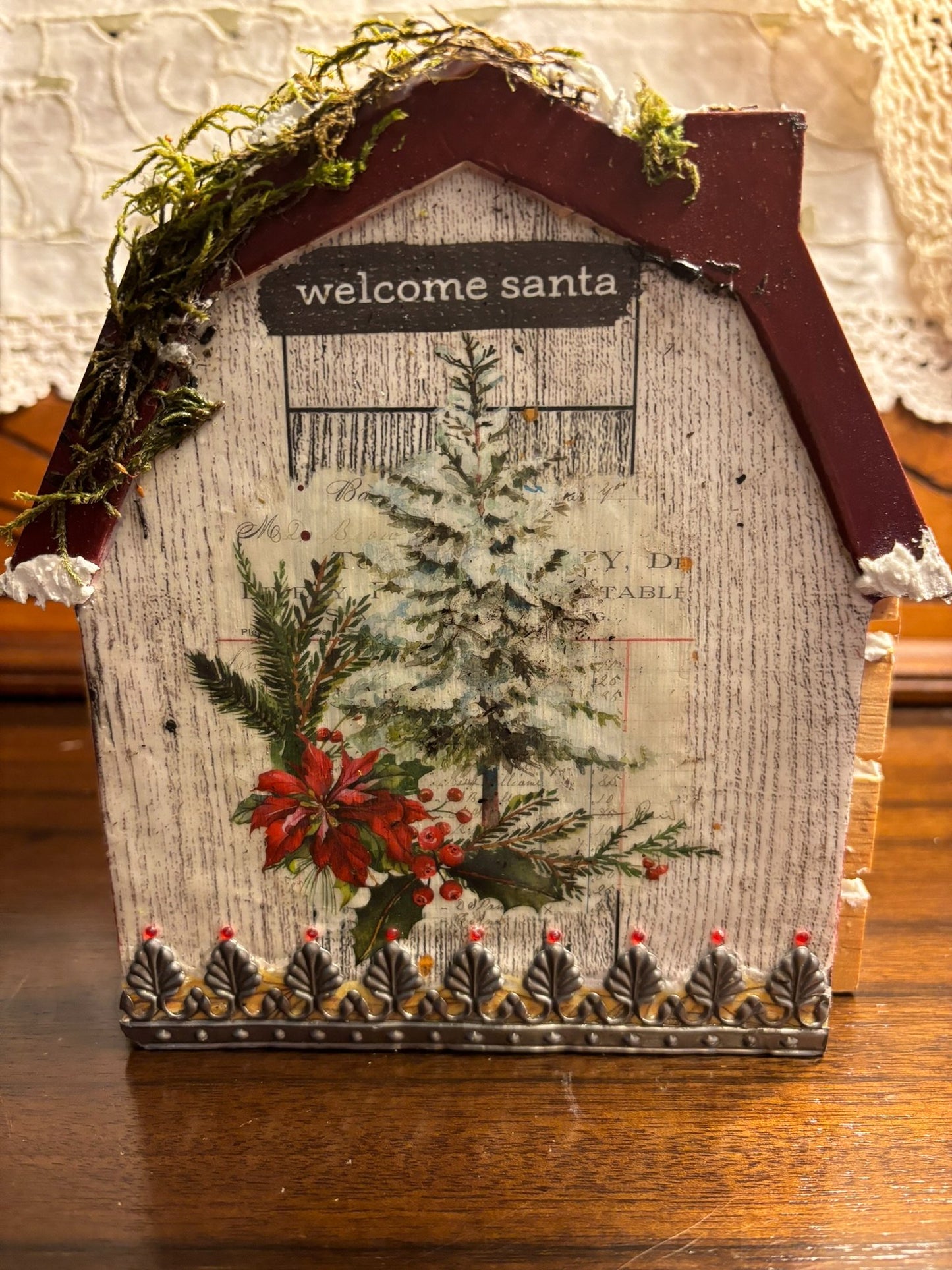 Welcome Santa shelf sitter - 1