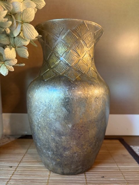 Silver and Gold vase - 2