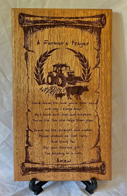 Farmer's Prayer Scroll - 1