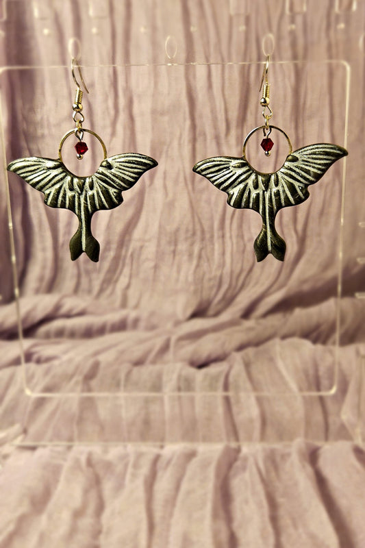 Moth Earrings - 1