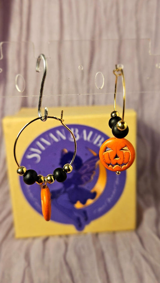 Jack-O-Lantern Hoops - 1