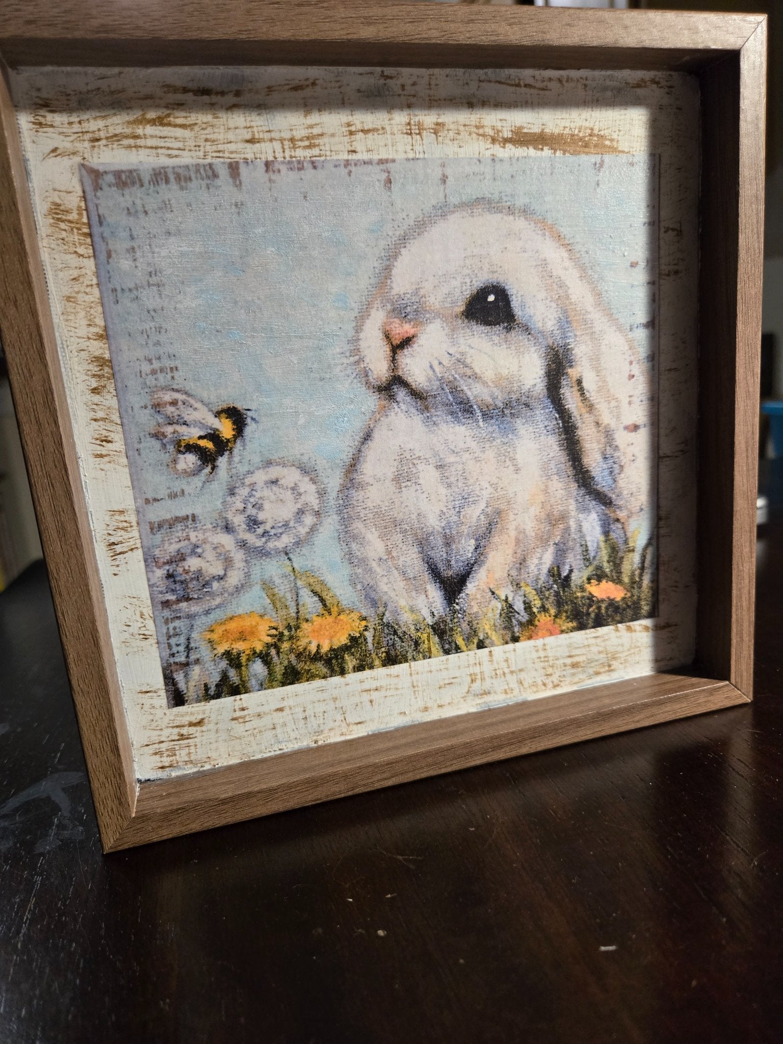 Bunny Box Frame Picture - 2