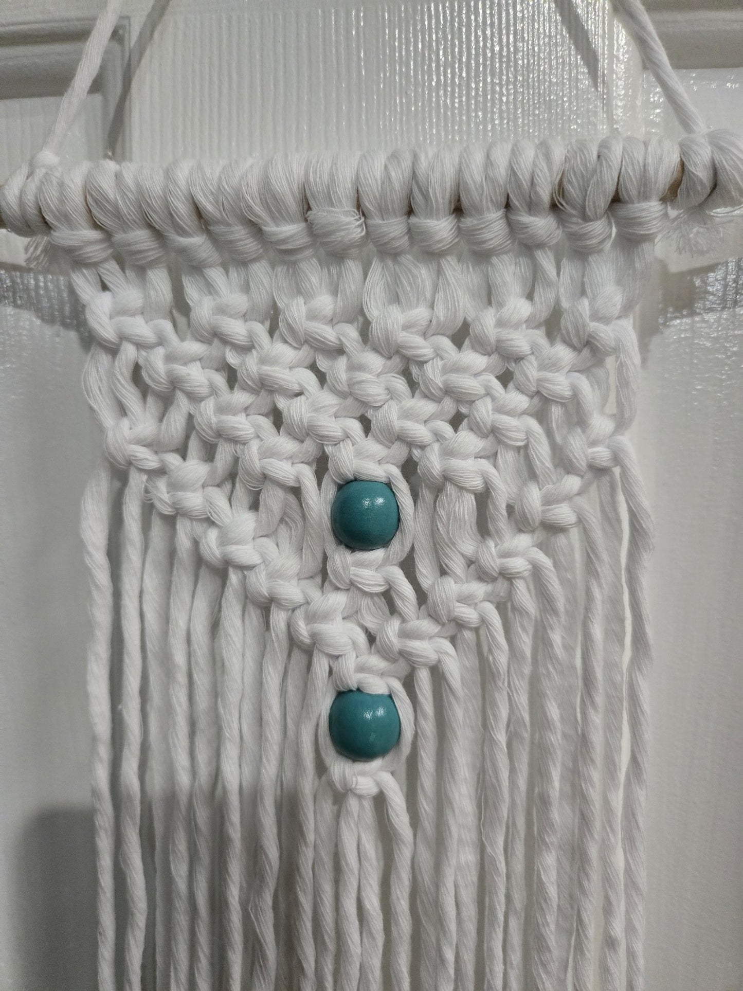 Macrame Wall Hanging  - White - 1