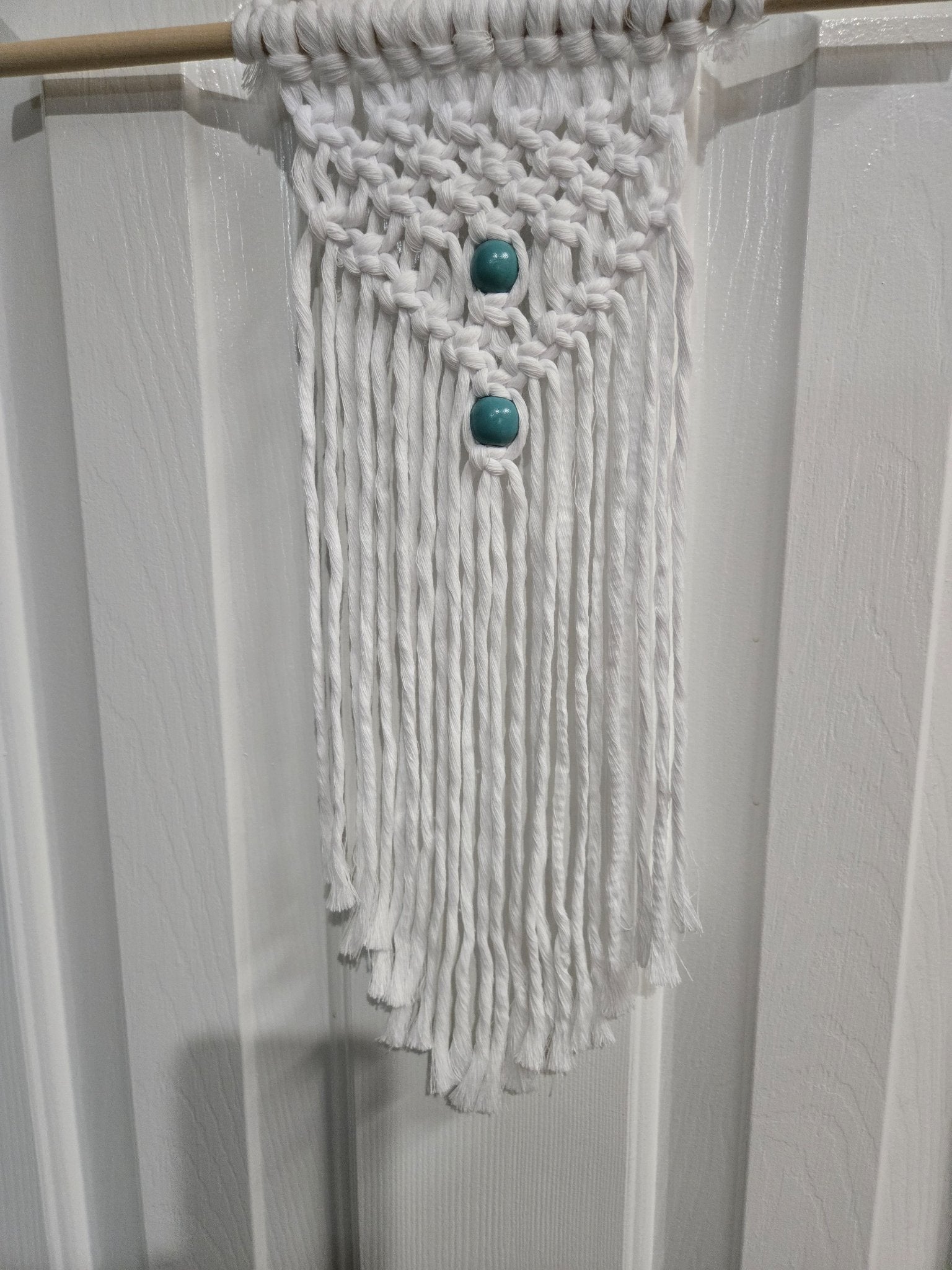 Macrame Wall Hanging  - White - 2