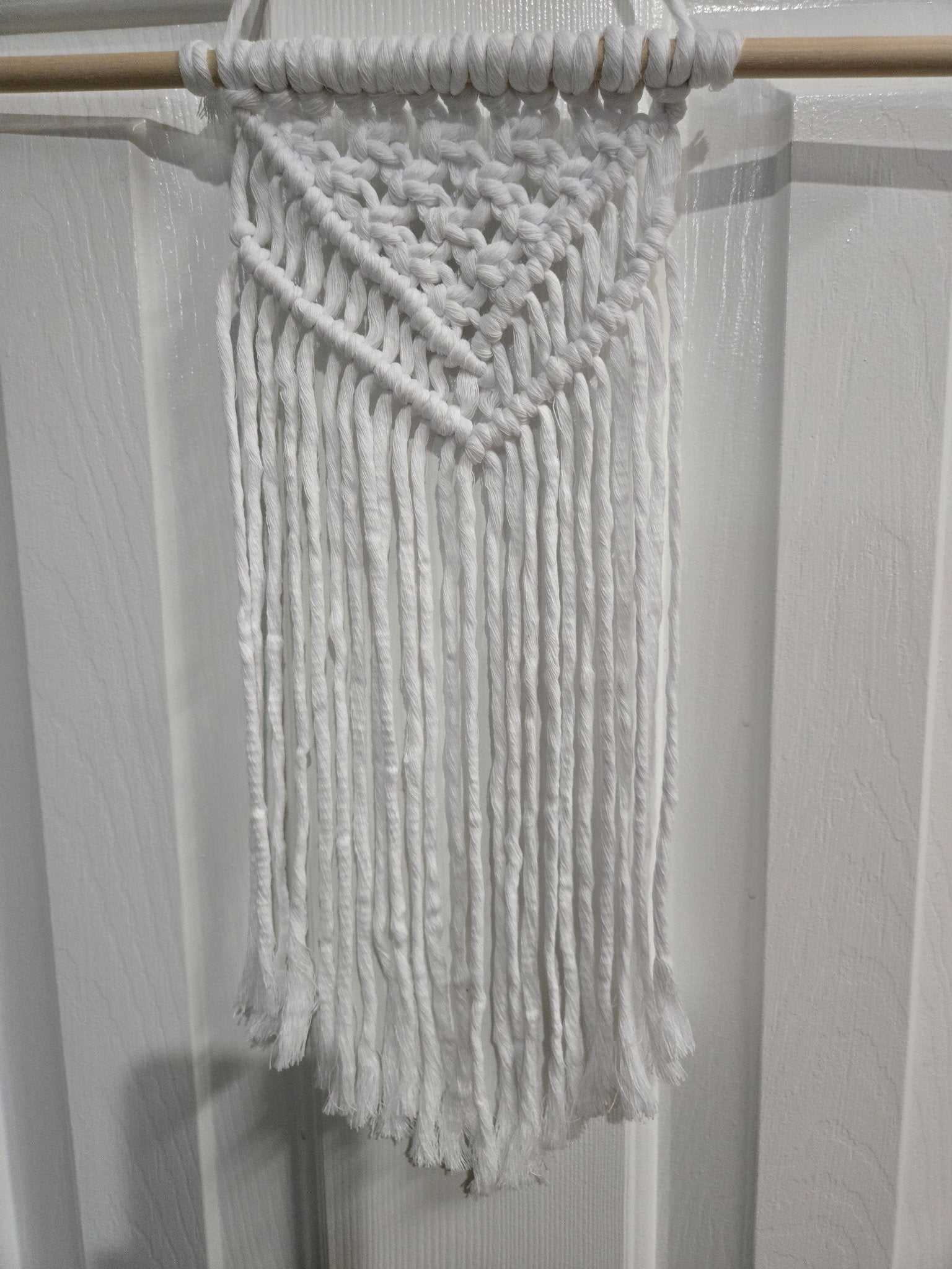 Macrame Wall Hanging  - White - 2